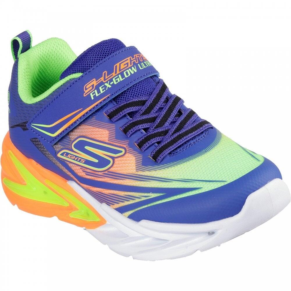 Chaussures Skechers lights glow ultra Bleu 6/7
