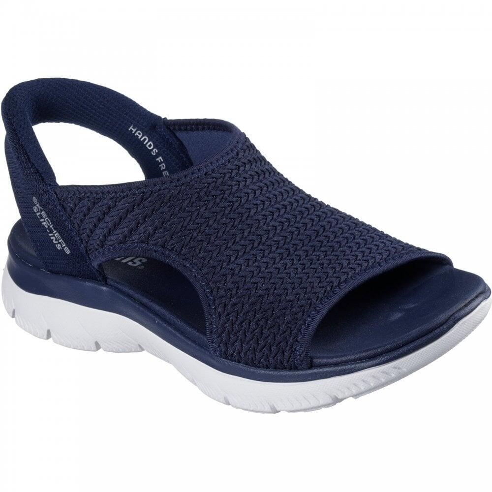 SANDALE FEMME Skechers Slip-ins Summits Sweetly Evol BLEU 6/7