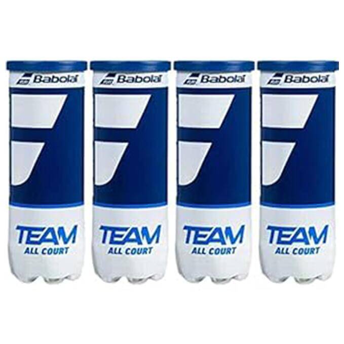Babolat Team All Court Light Weight, Ideal for Longer Play, Tennis Ball (Pack of 12)