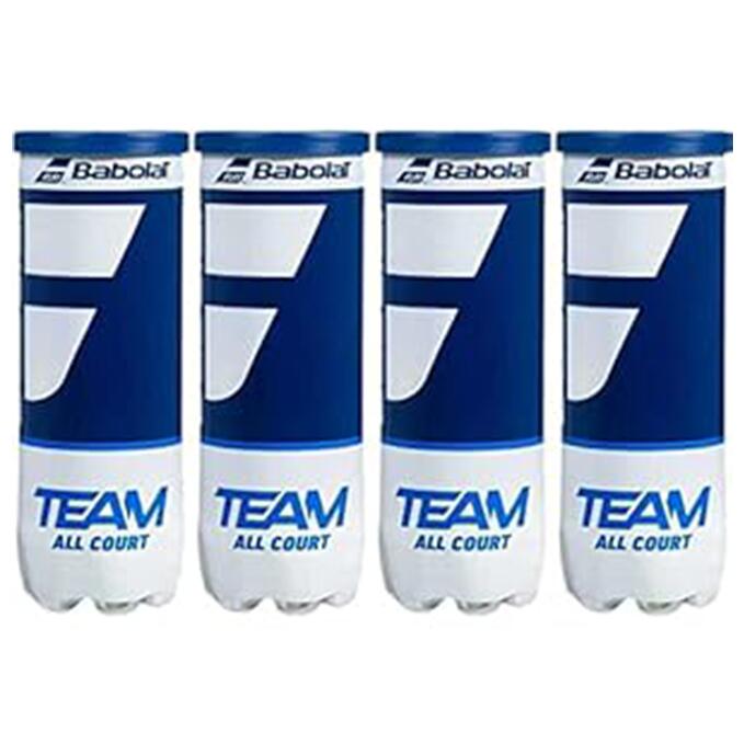 Babolat Team All Court Light Weight, Ideal for Longer Play, Tennis Ball (Pack of 12)