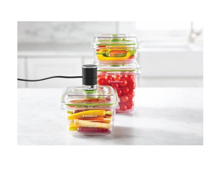 Appareil à emballage sous vide 130w inox/noir 7/7