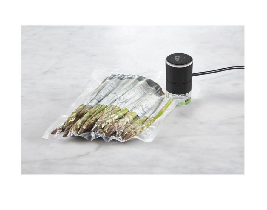 Appareil à emballage sous vide 130w inox/noir 6/7