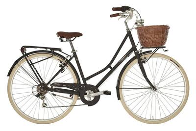 Bicicletta da città 28 pollici VIAGGIO. nero