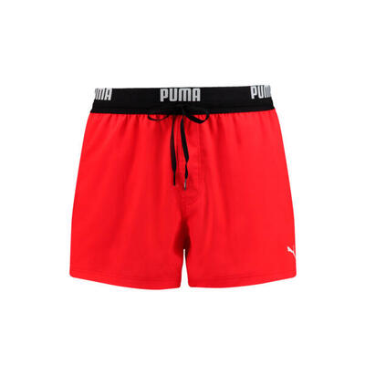 Puma zwembroek mannen logo short red