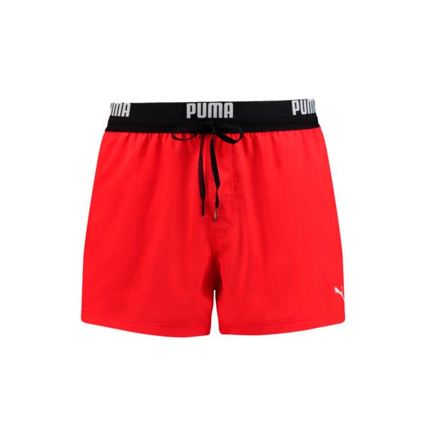Short de Bain Homme - Rouge - Logo Short