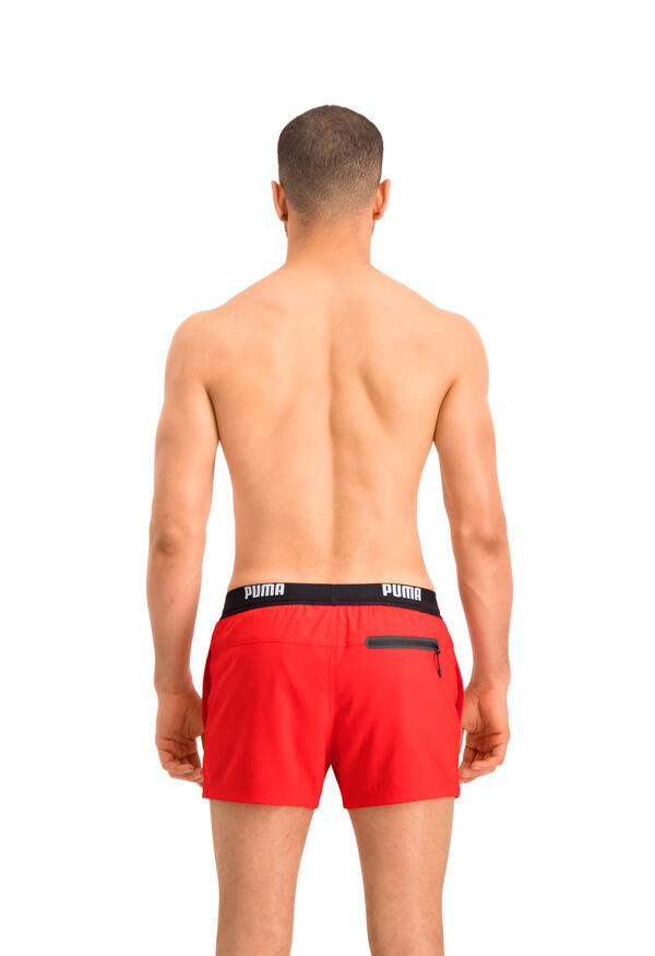 Short de Bain Homme - Rouge - Logo Short 4/7