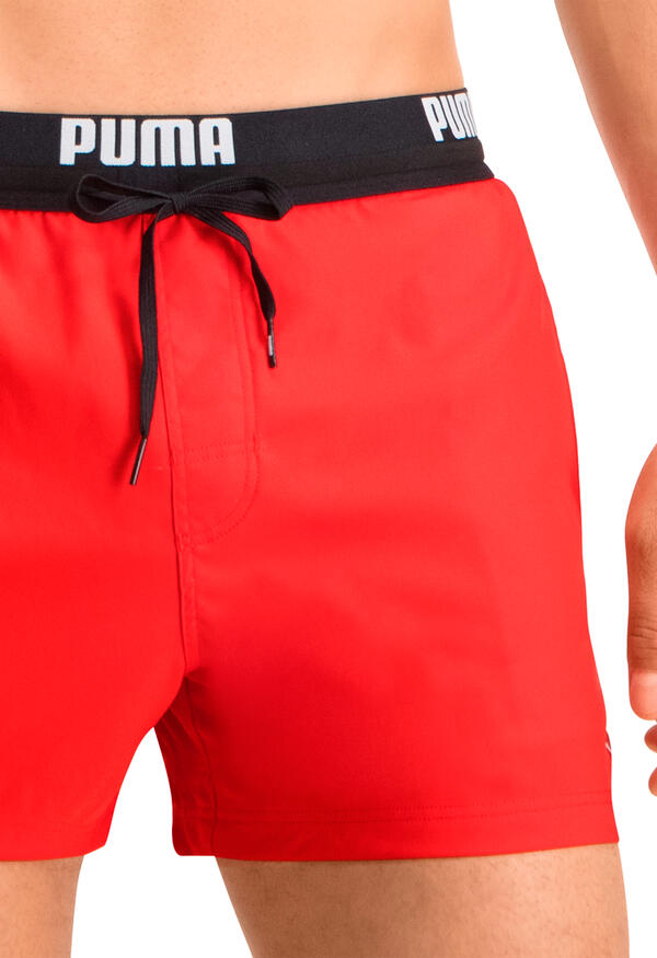 Short de Bain Homme - Rouge - Logo Short 5/7