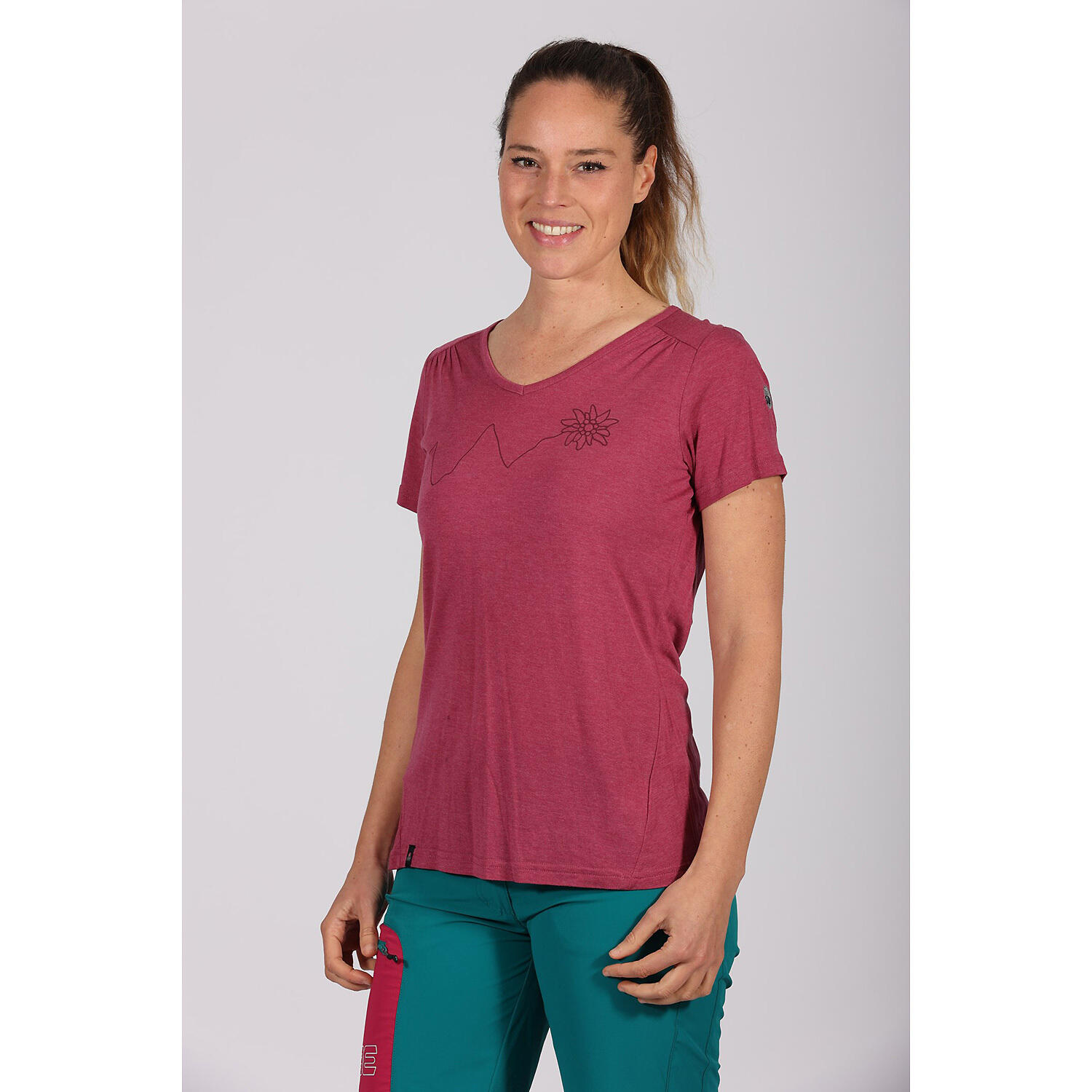 Damen T-Shirt Eifelsteig 4/7