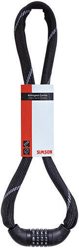 Simson Kettingslot Combo met Cijfercode - 6x100mm 3/5