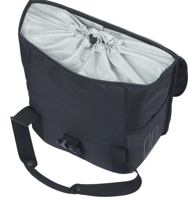 Basil Go Bolsa de Bicicleta Negra 16L 2/4