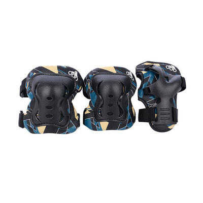 Tempish - stryker skatebescherming set - kinderen - driedelig - zwart