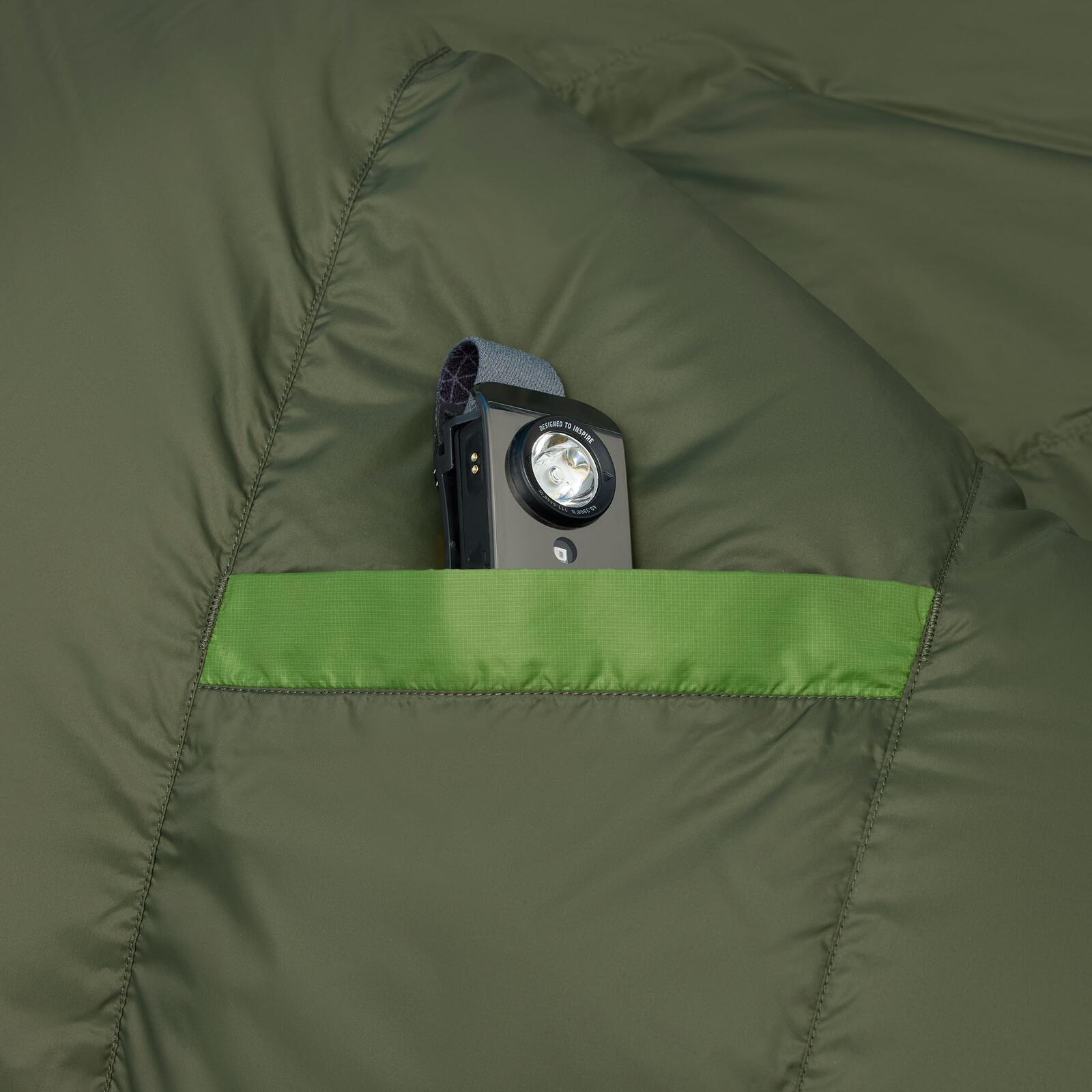 Schlafsack leicht wärmend schnelltrocknend Unisex - Mad River 30 Long 4/6