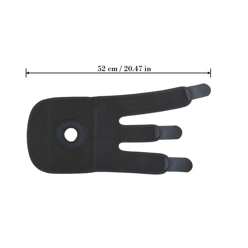 Genunchiera ortopedica neopren, inel gel, reglabila, marime unica
