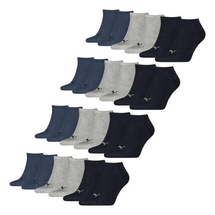 Sneaker Socken 12 Paar weich komfortabel Herren Damen Unisex - Soft Cotton