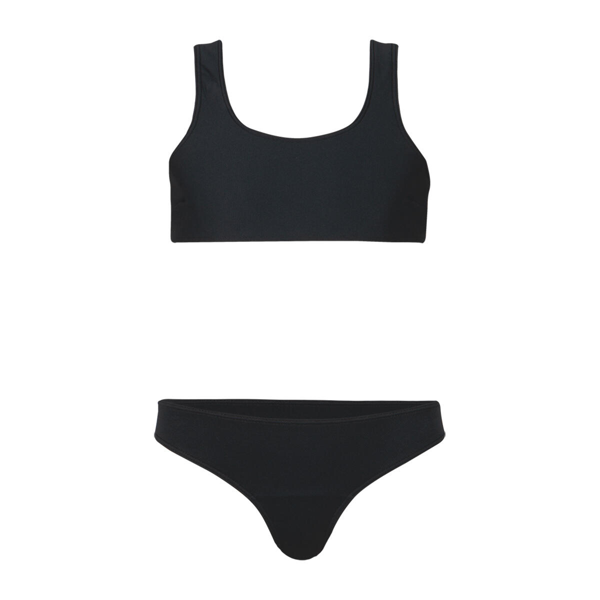 Maillot de bain pour les règles 2 pièces fille 1/6