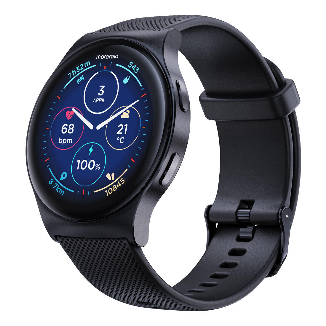 MOTOROLA Smartwatch Motorola Moto Watch 120 - Phantom Black