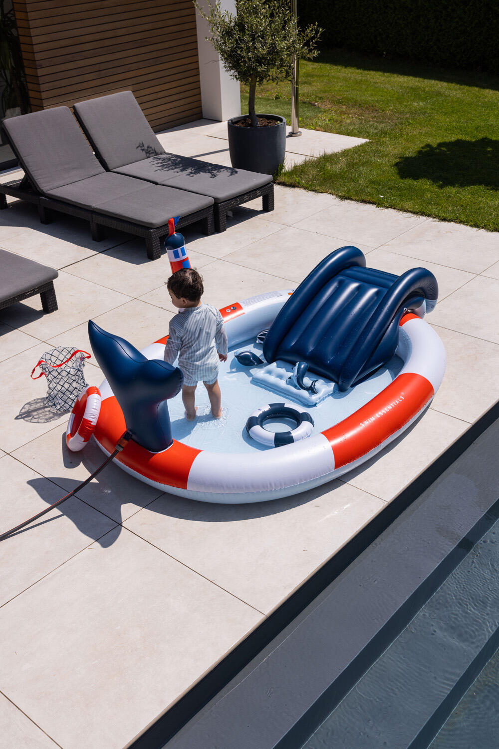 Piscine de jeux - Multicolor - Ocean Stripes 3/7