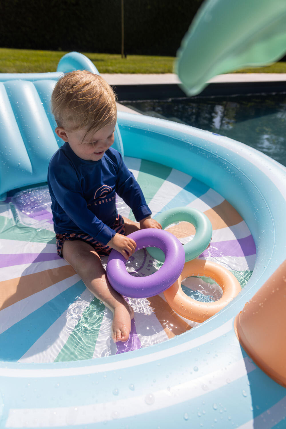 Piscine de jeux - Multicolor - Bright Waves 3/7