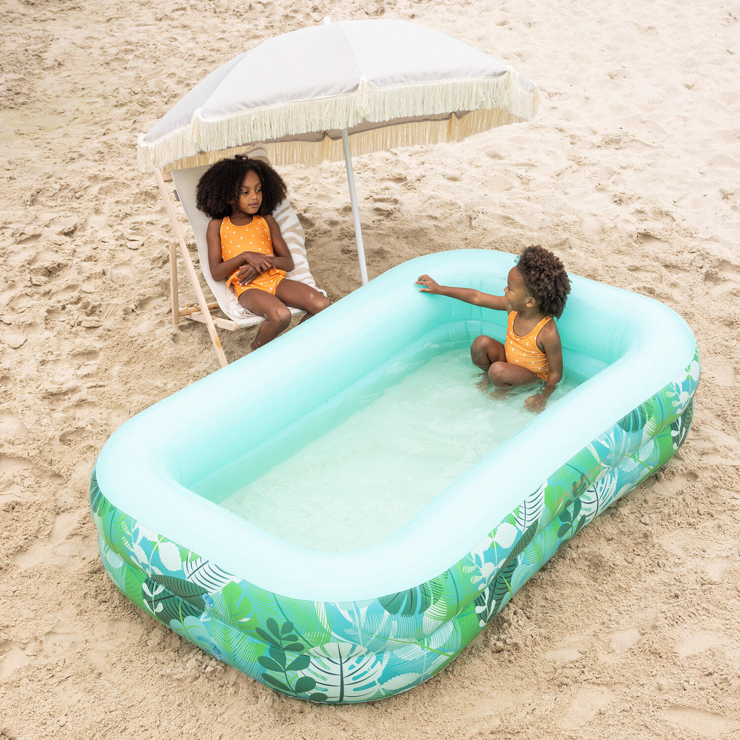 Piscine - Vert - Tropic Dream - 200 x 120 x 40 cm 3/6
