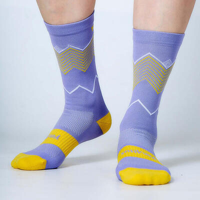 VENATTUS Calze Running e Trail a media compressione PIEJITU viola