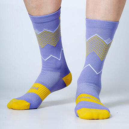 Chausettes de Running á compression moyenne VENATTUS PIEJITU violet