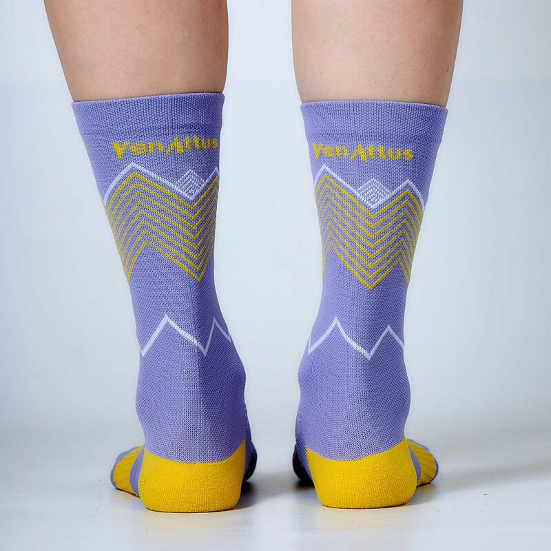 VENATTUS Laufsocken mit mittlerer Kompression PIEJITU Lila 2/3