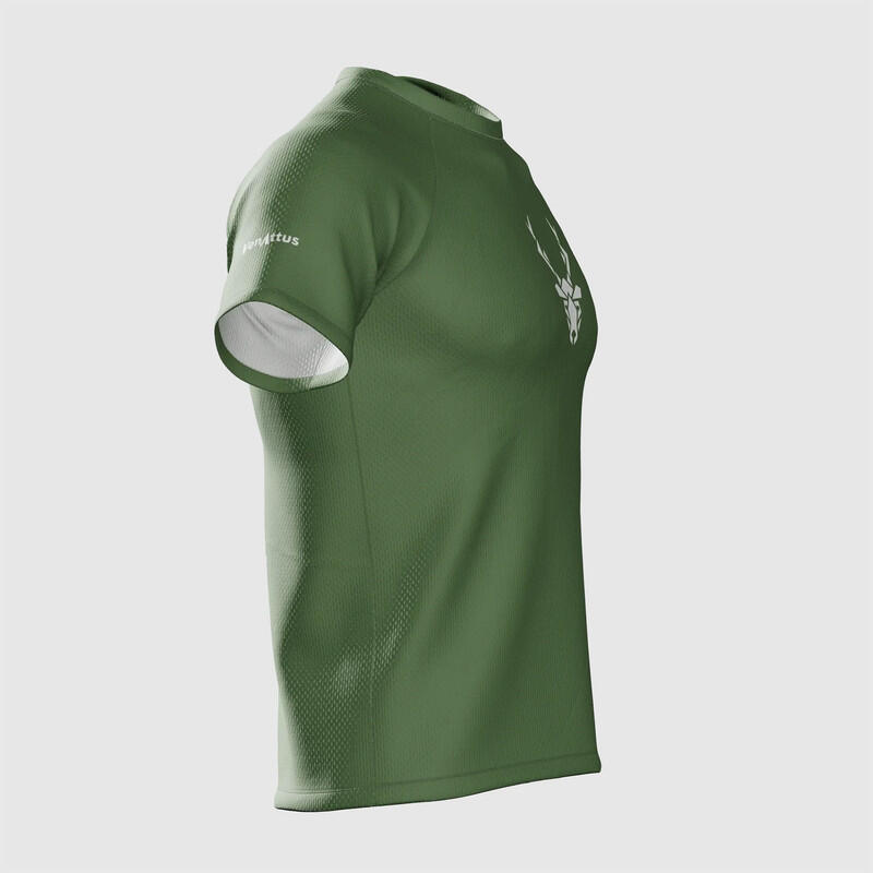 Camiseta de Running para Hombre Venattus Herba Verde Técnica 6/7