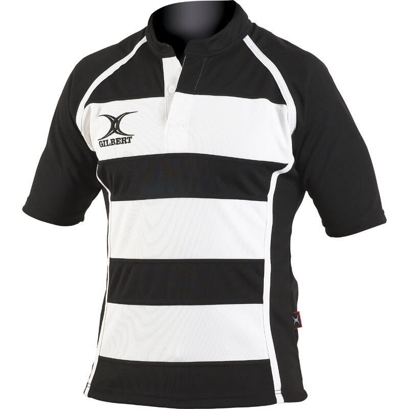 Tricou rugby Gilbert Xact Striped