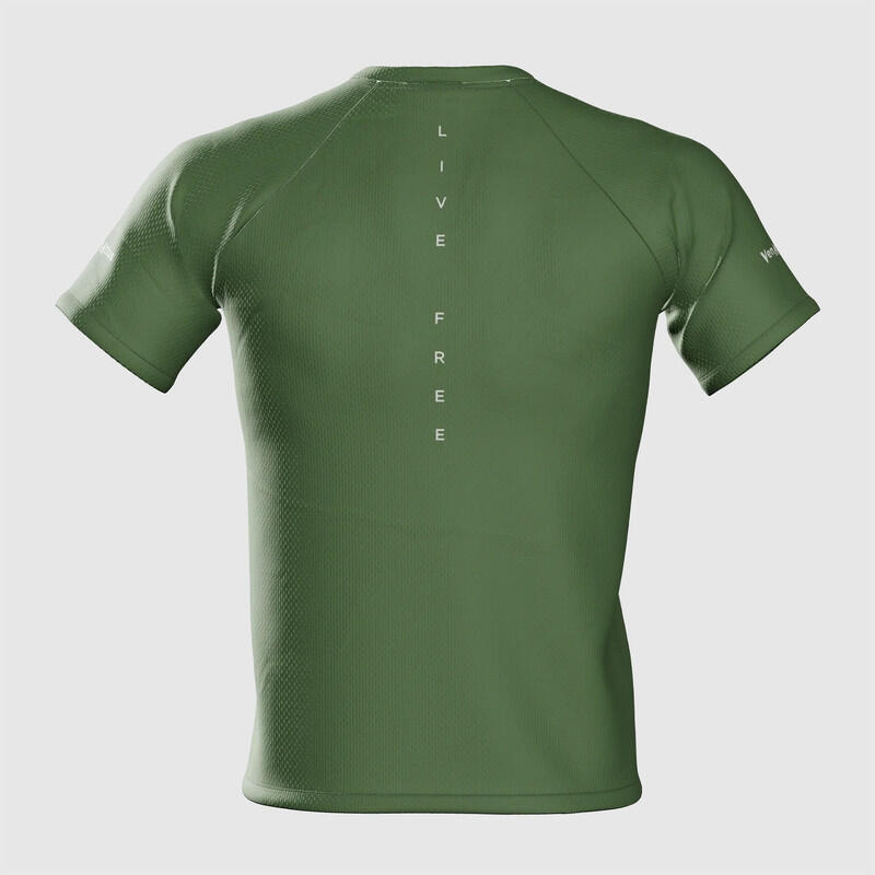 Camiseta de Running para Hombre Venattus Herba Verde Técnica 7/7