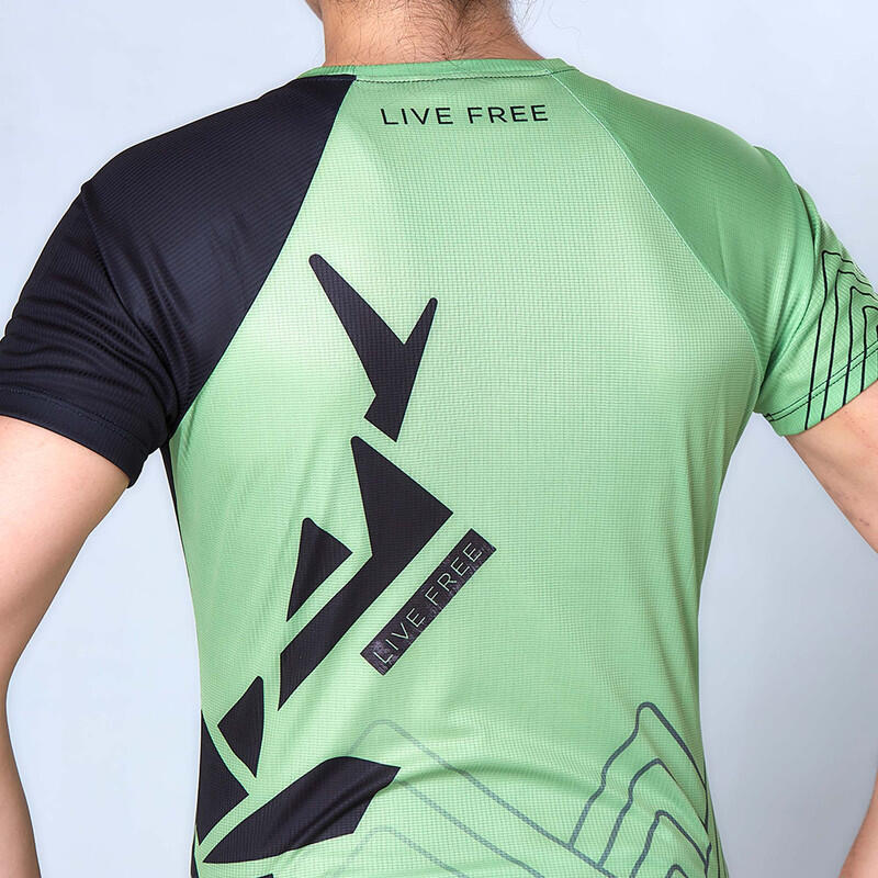 Hardloopshirt met korte mouwen voor dames Jano Groente 3/7