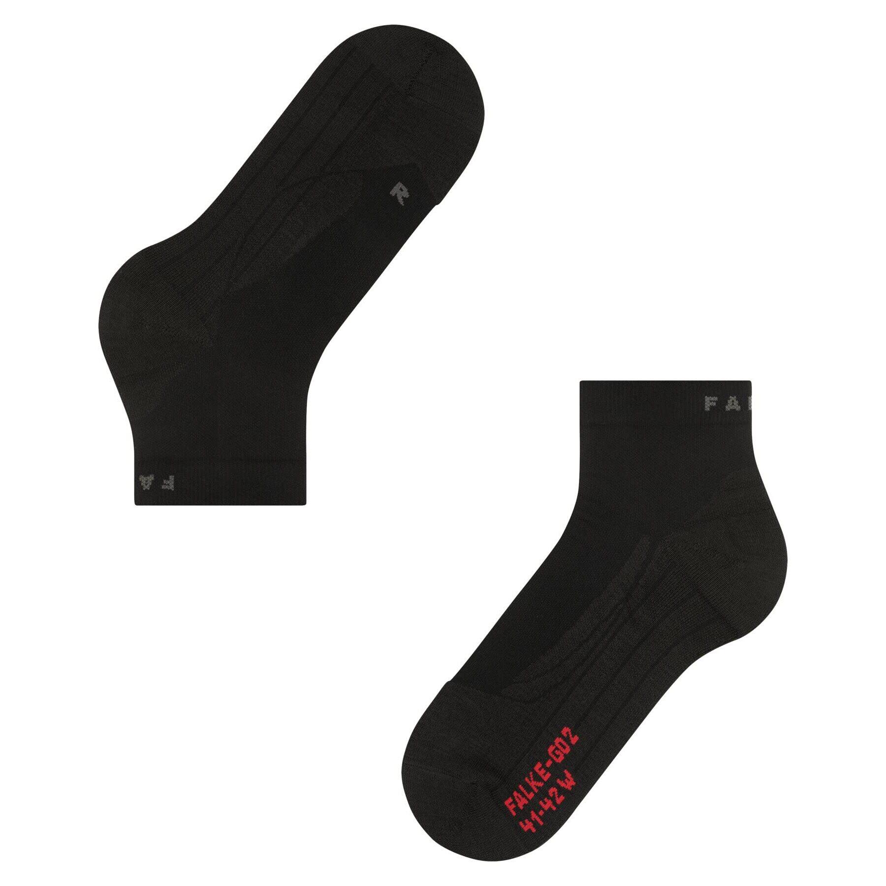 Falke - Chaussettes Falke Go2 Short - Chaussettes - Noir - 44 - Decathlon