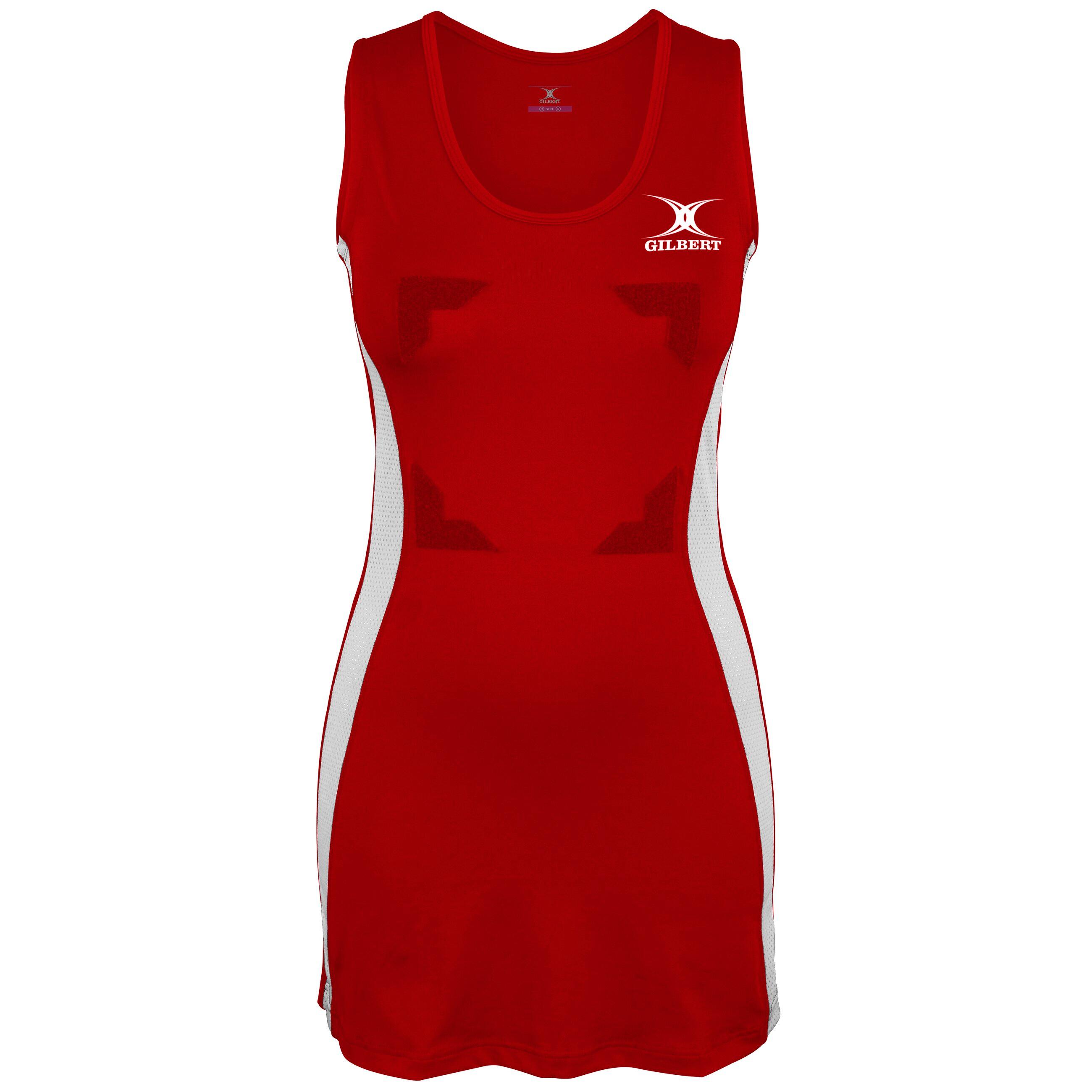 Eclipse II Hook and Loop Dress, Black / Red 3/3