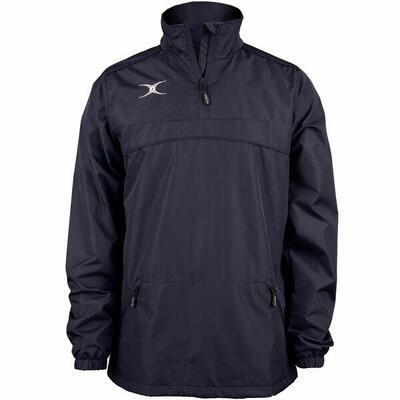 Training top photon 1/4 rits donker blauw