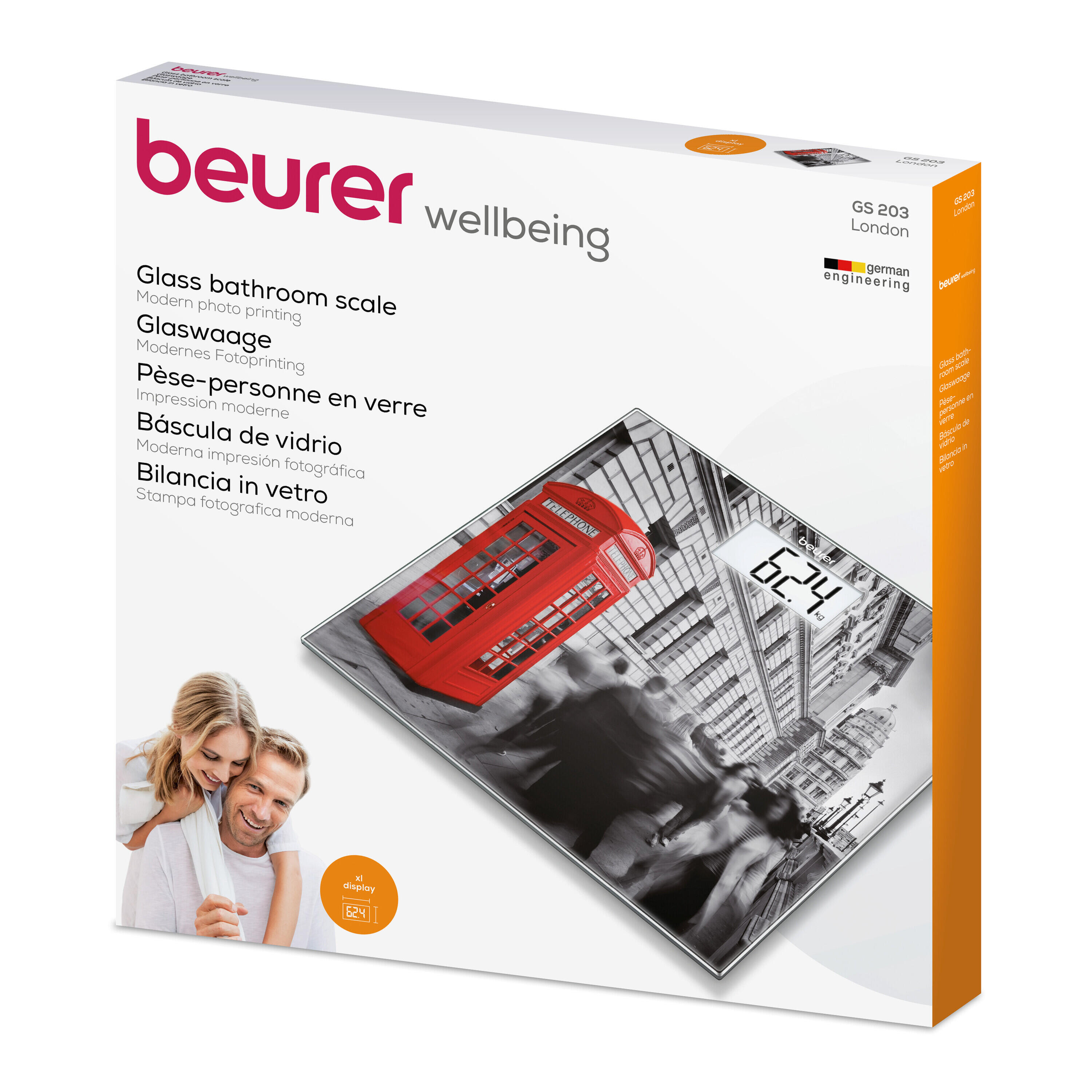 Personenwaage Beurer GS 203 Londres 2/2