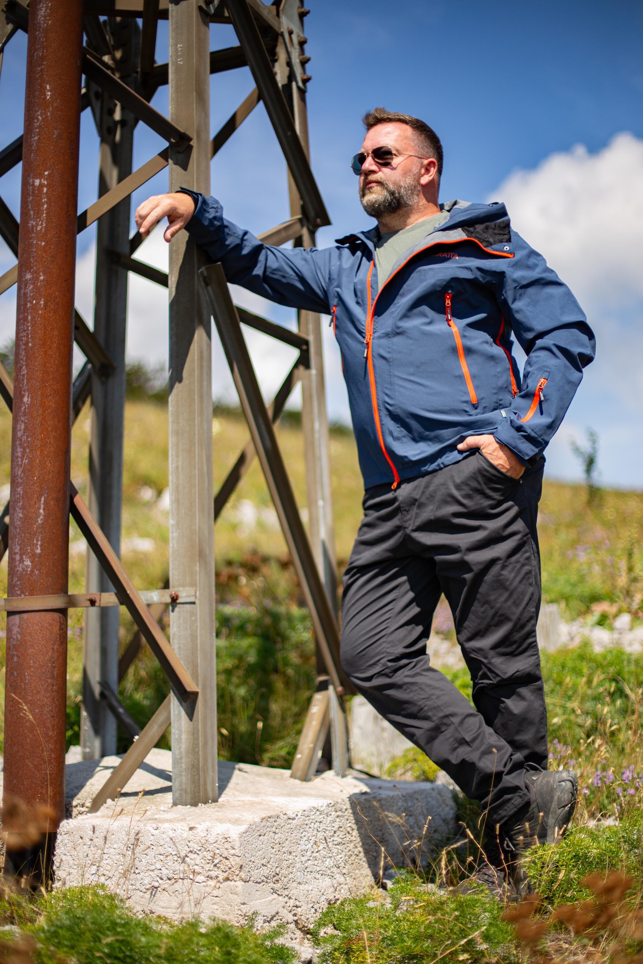 Outdoorjacke Jutis 3L Herren Wind- und Wasserdicht Decathlon