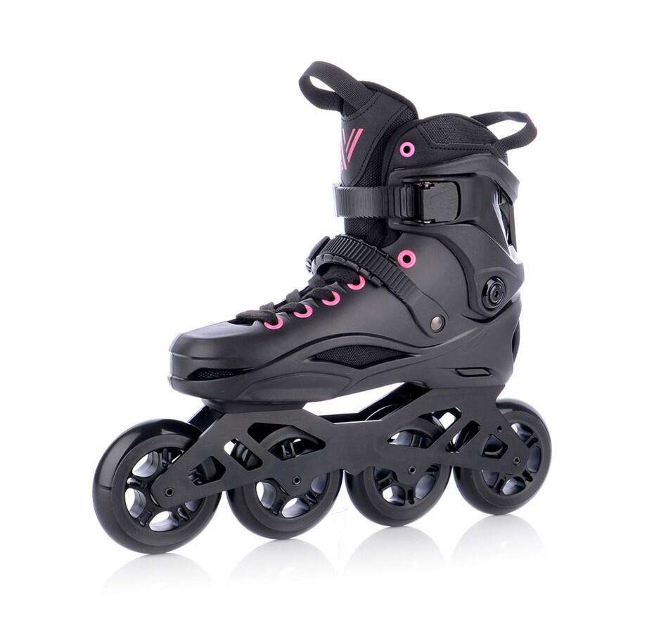 Patines en línea Viber L.E. 90 - Adultos - Negro - Rosa 4/7