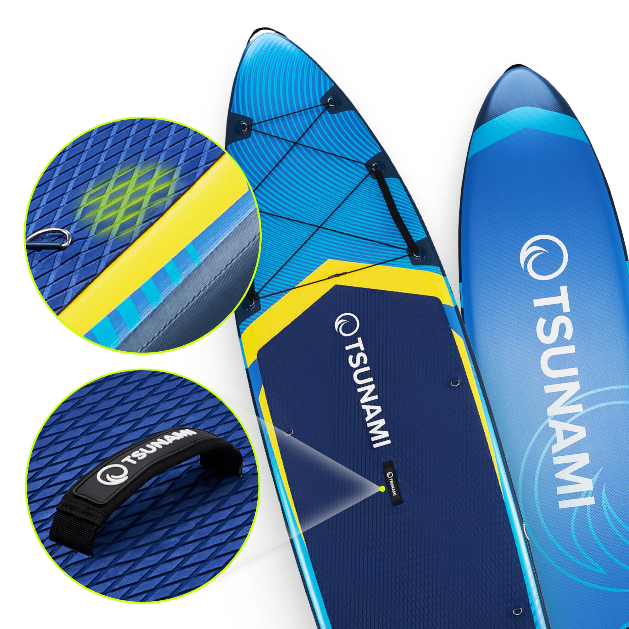Tavola SUP gonfiabile allround unisex PRO multicolore TSUNAMI 5/7