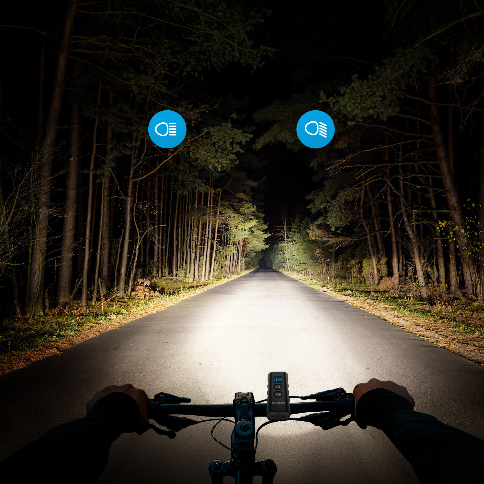Fietsverlichting LED 1600 Lumen - Fietslamp USB Oplaadbaar - Powerbank 3/7