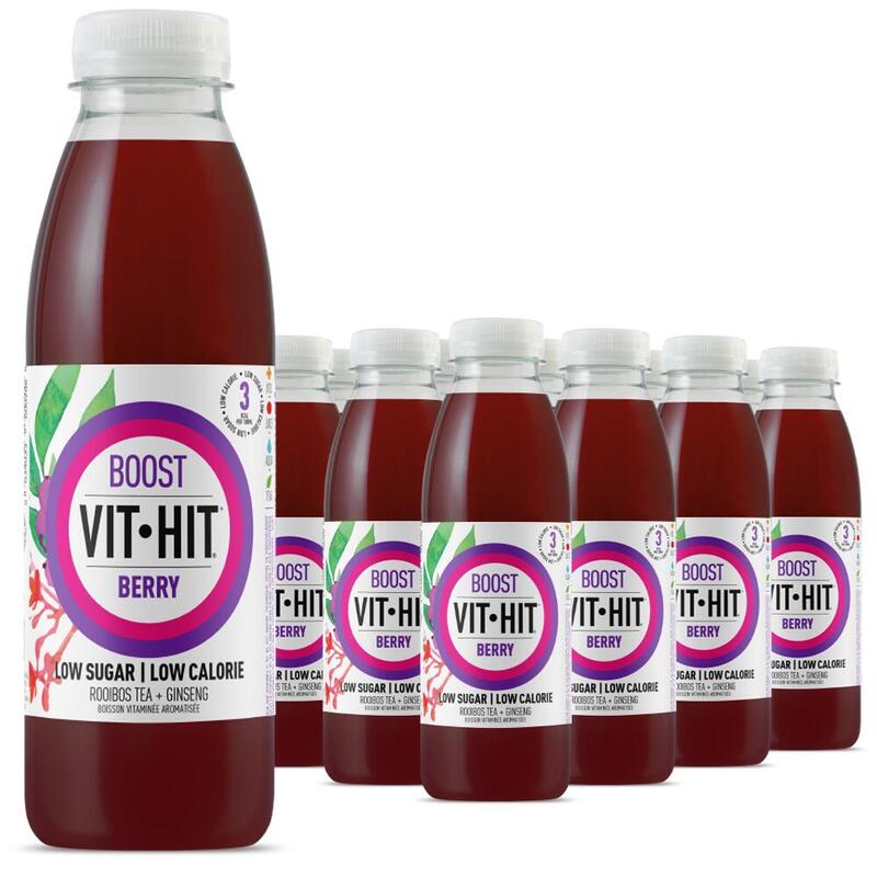 Vitaminedrank - Boost - Berry - 12 x 50cl