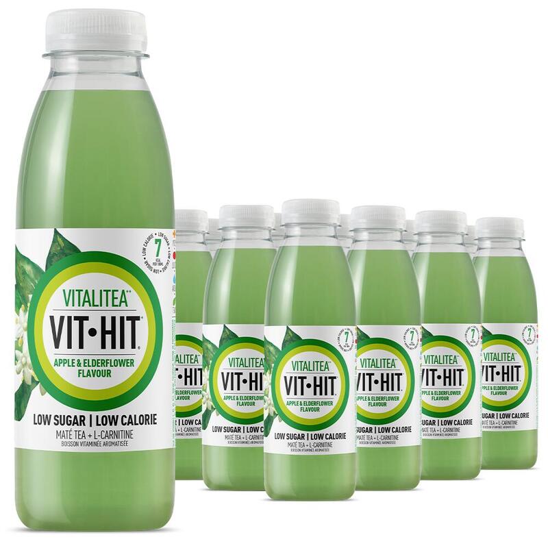 Vitaminedrank - Vitalitea  - Appel & Vlierbloesem - 12 x 50cl