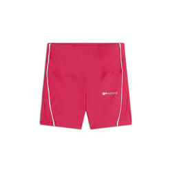 Legging short à taille haute avec rebords contrastés