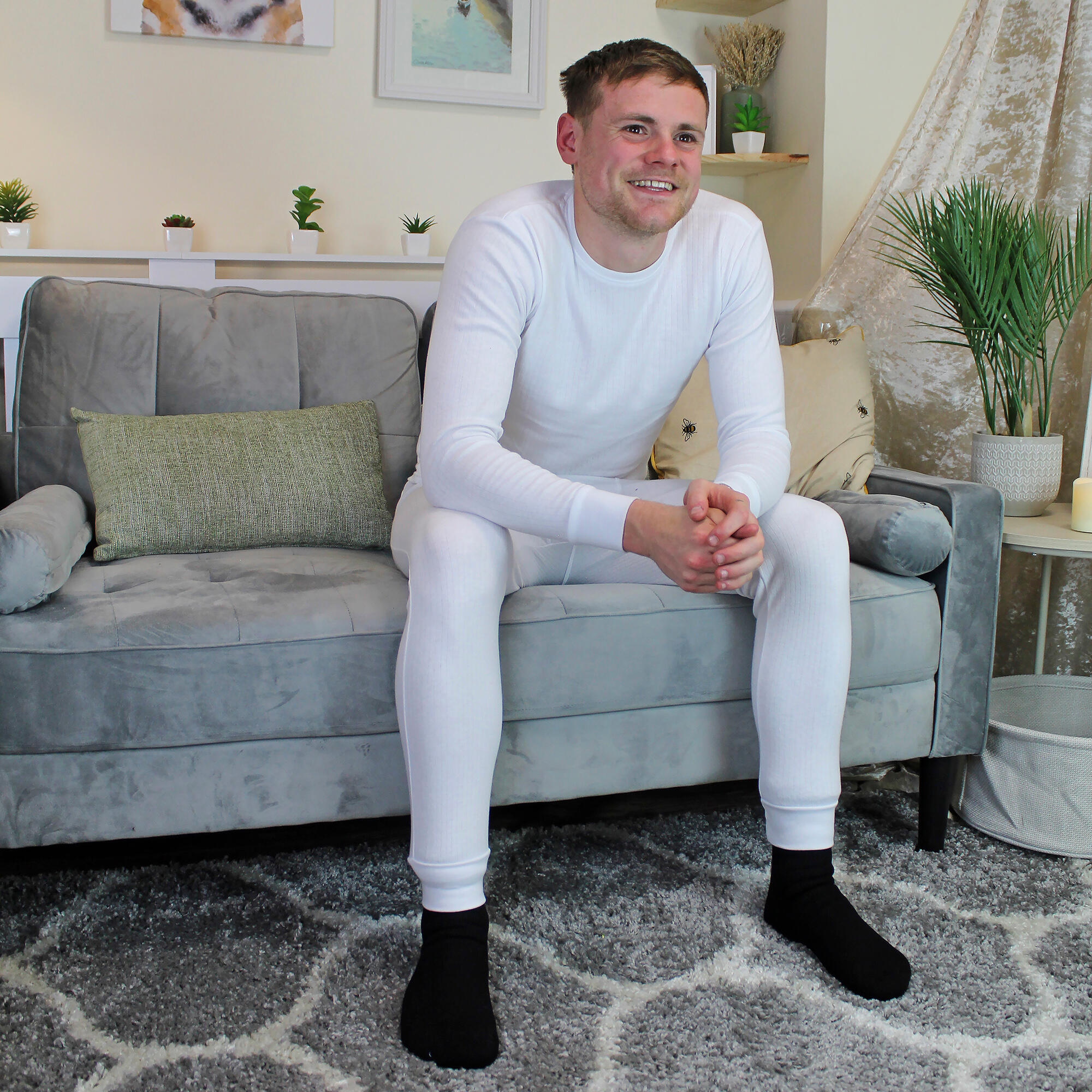 THMO - 3er Pack Herren Thermo Unterwäsche Hosen | Winter Funktionsunterwäsche 5/5