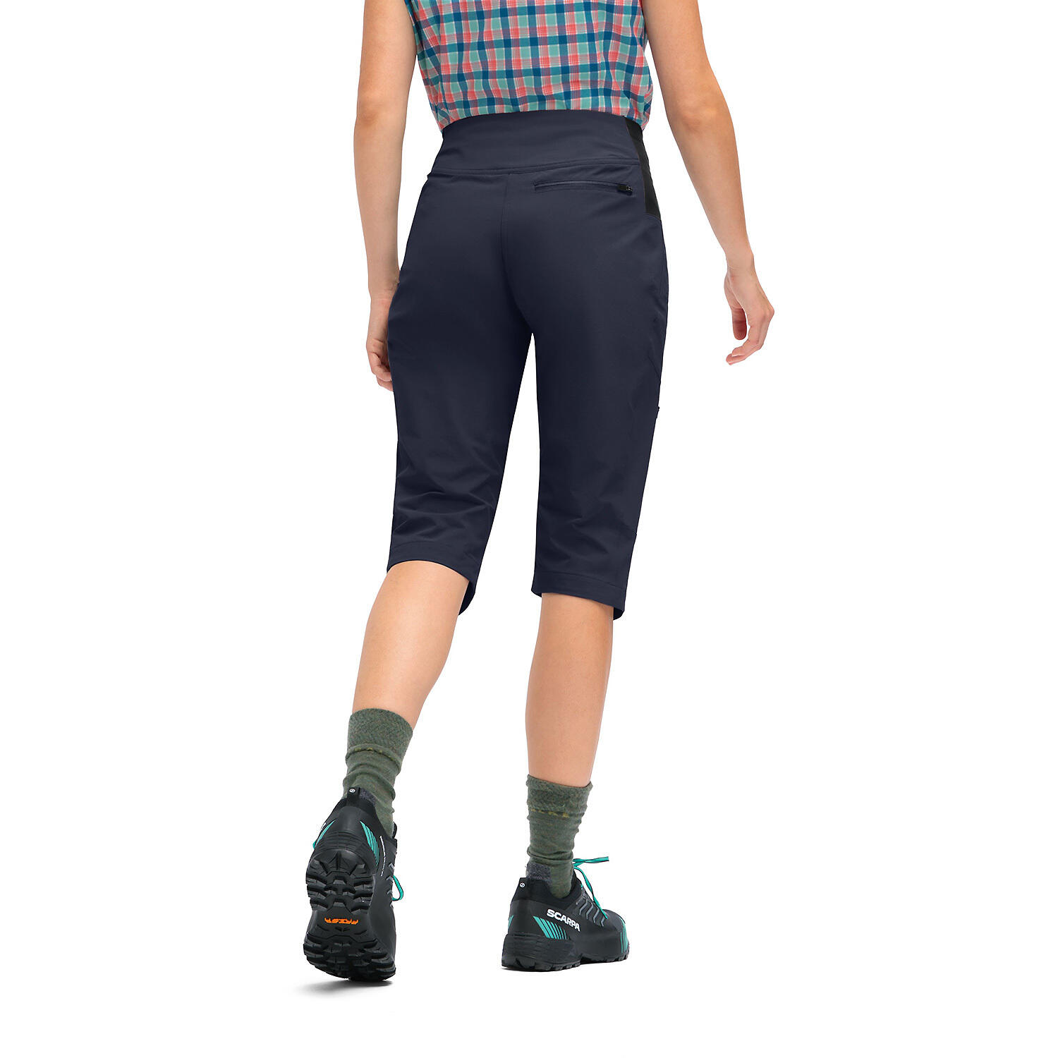 Pantalón de senderismo slim mujer Maier Sports Capri Vario 4/5