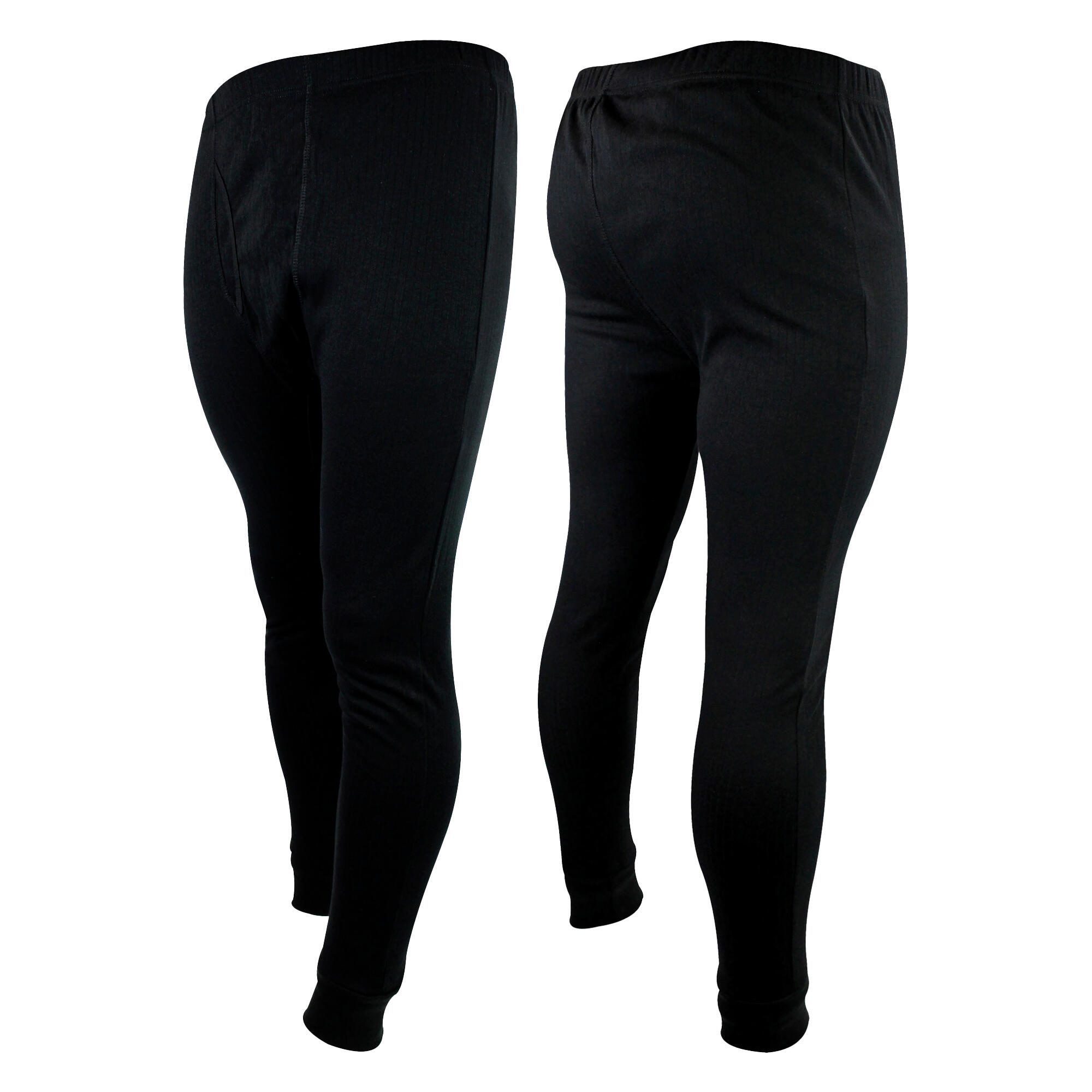 2 Pack Kids Thermal Bottoms | Winter Base Layer Thermal Underwear Bottoms 3/5