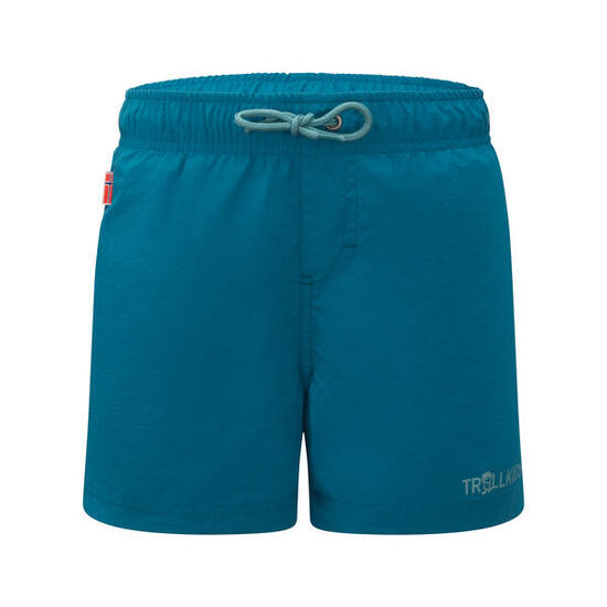 Kinder Swim Shorts Balestrand Hellrot/Mystikblau
