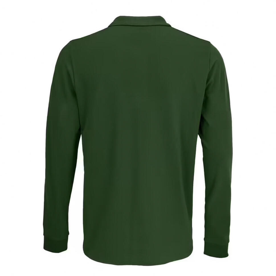 Koszulka Polo Z Długim Rękawem Dla Dorosłych Unisex Polycotton