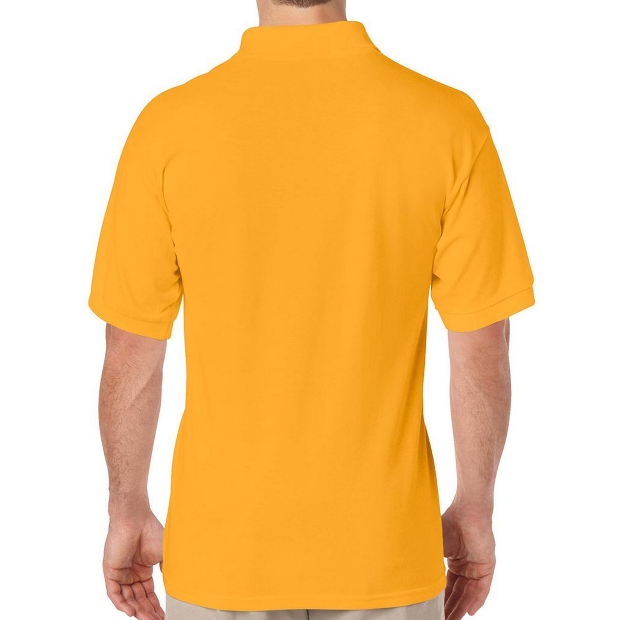 Camisola pólo DryBlend unissexo para adultos Dourado 2/3