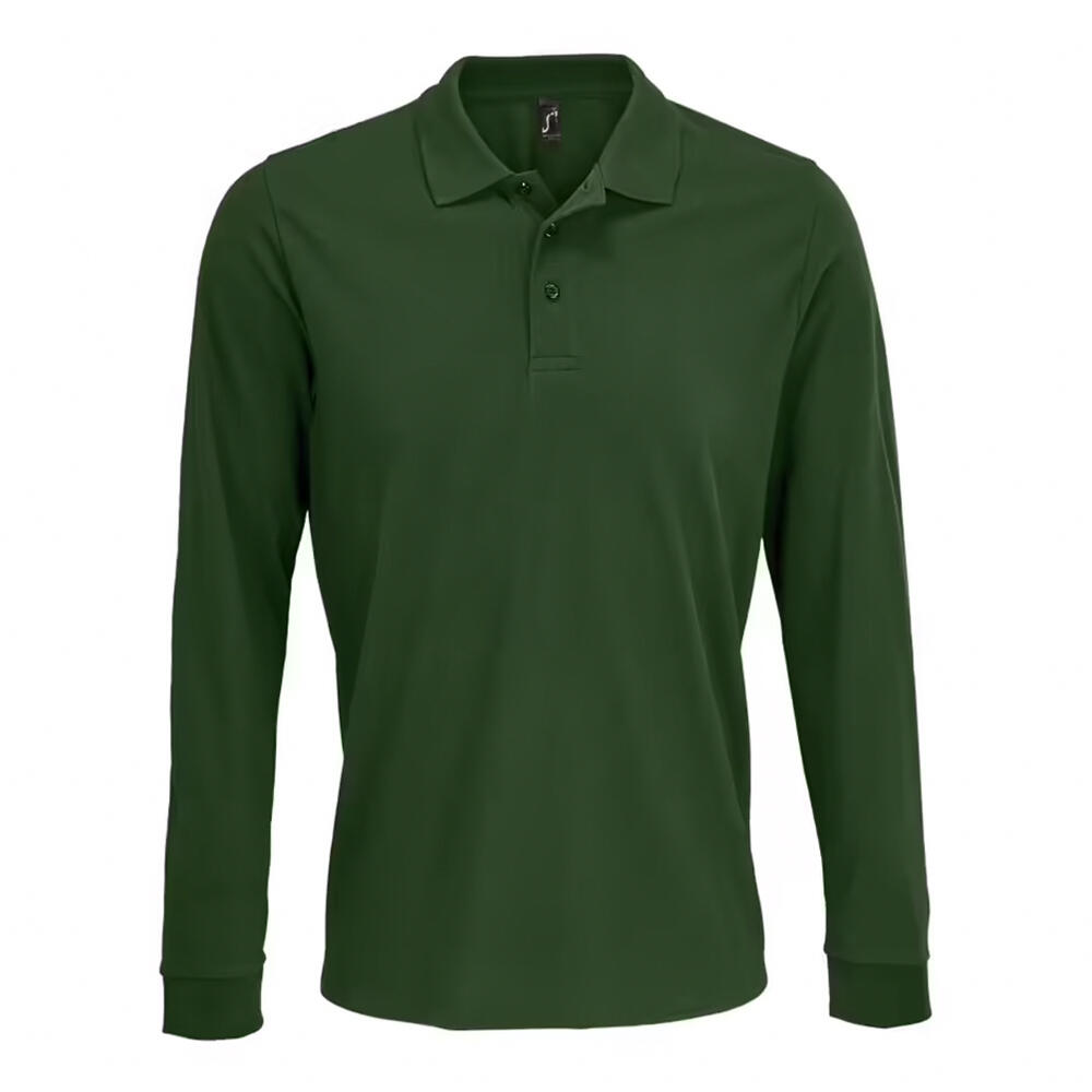 Koszulka Polo Z Długim Rękawem Dla Dorosłych Unisex Polycotton
