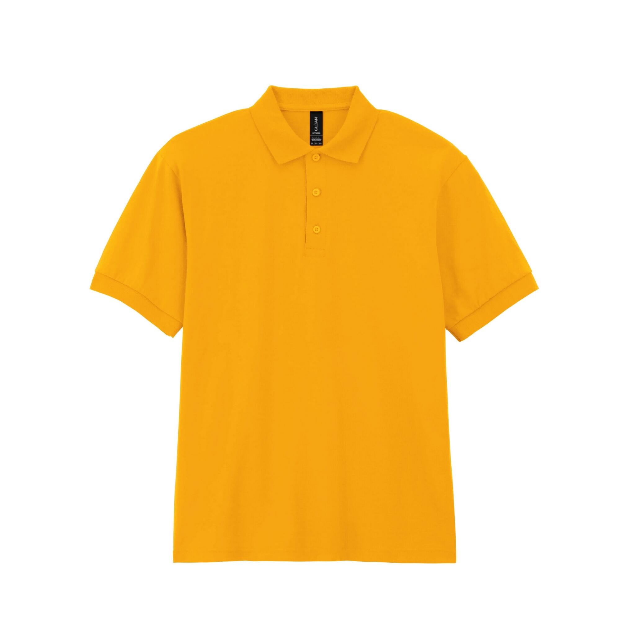GILDAN Camisola pólo DryBlend unissexo para adultos Dourado