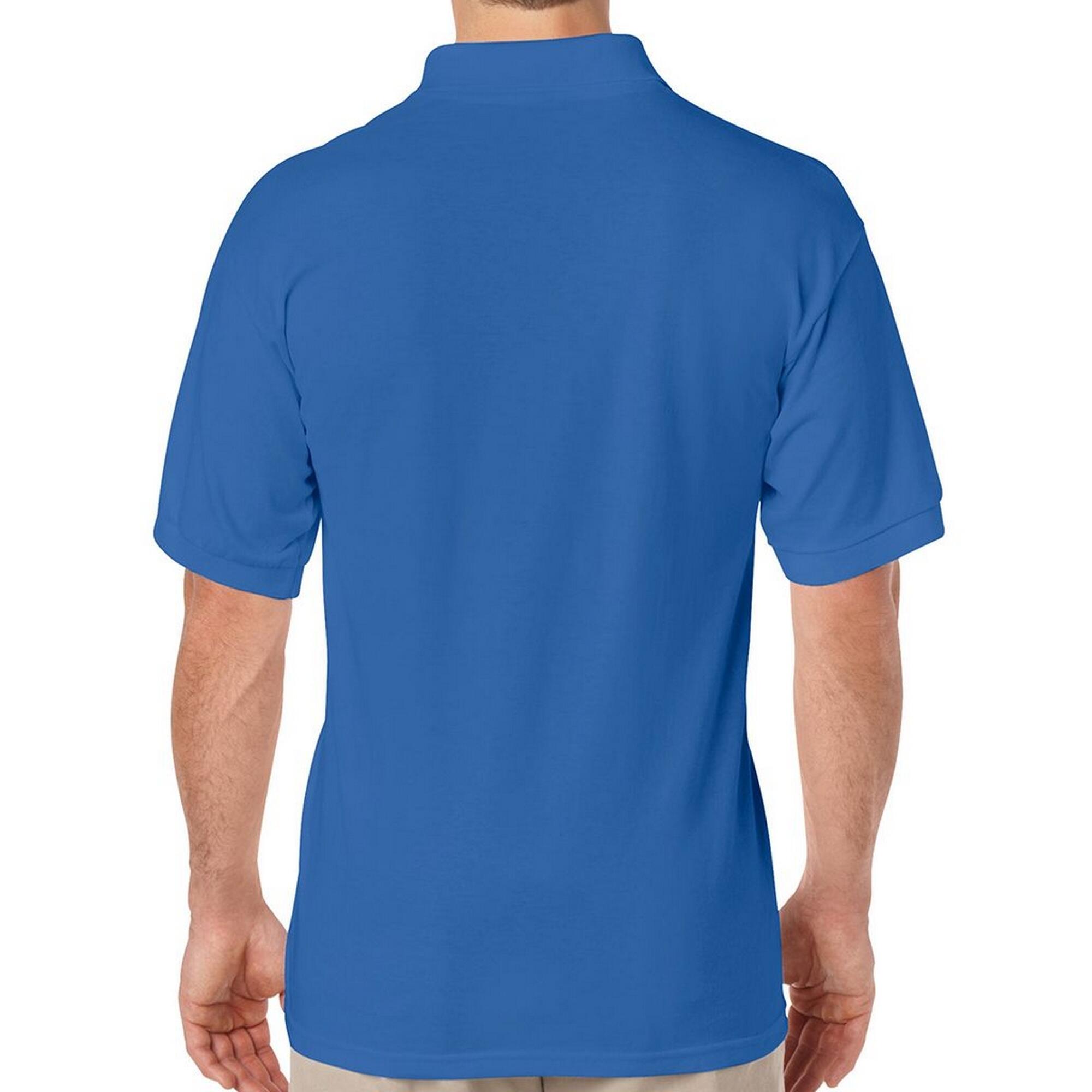 Camisola pólo DryBlend unissexo para adultos Carolina Blue 2/3